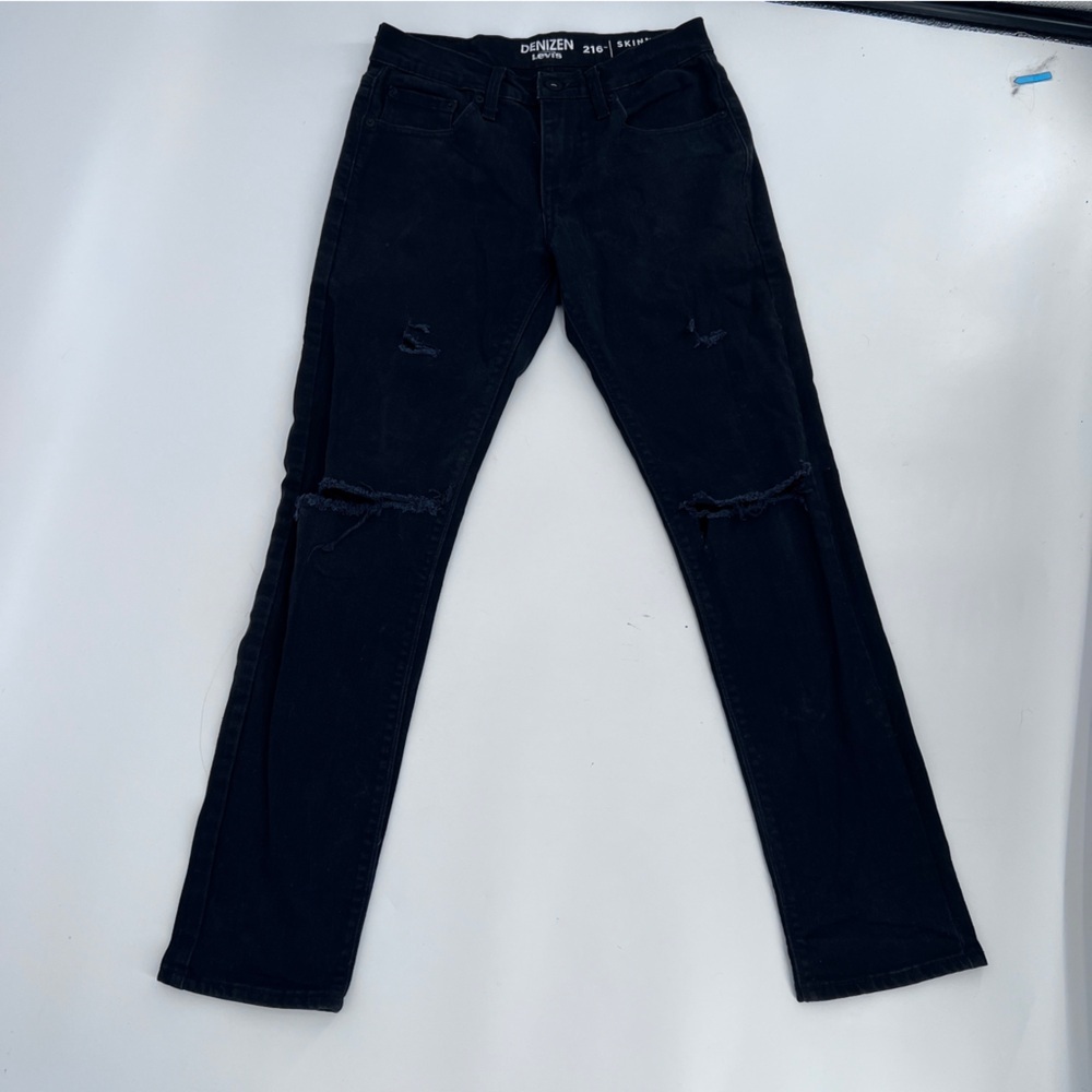 Denizen From Levi’s Black 216 Skinny Fit Jeans Size 28 Women's